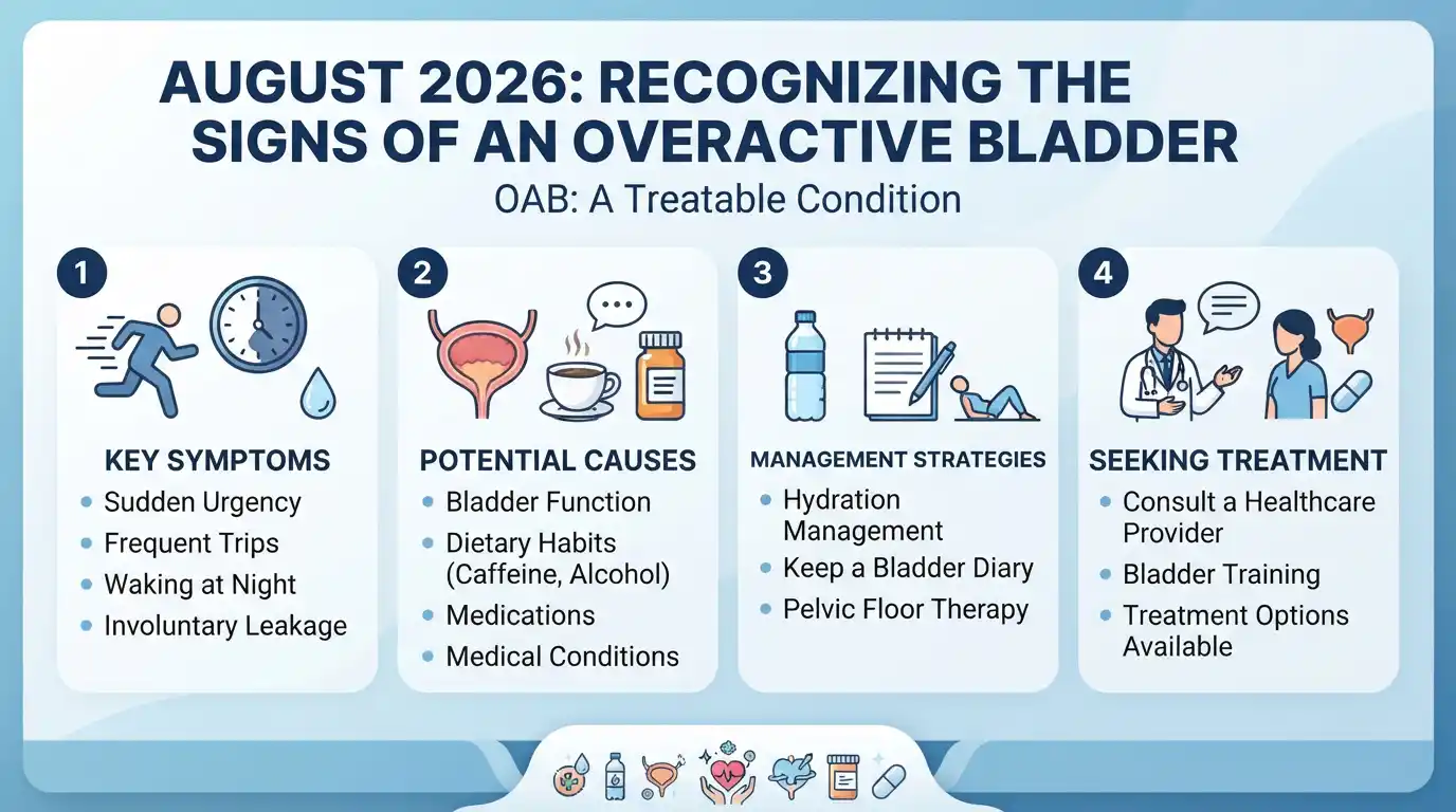 August 2026: Recognizing the Signs of an Overactive Bladder